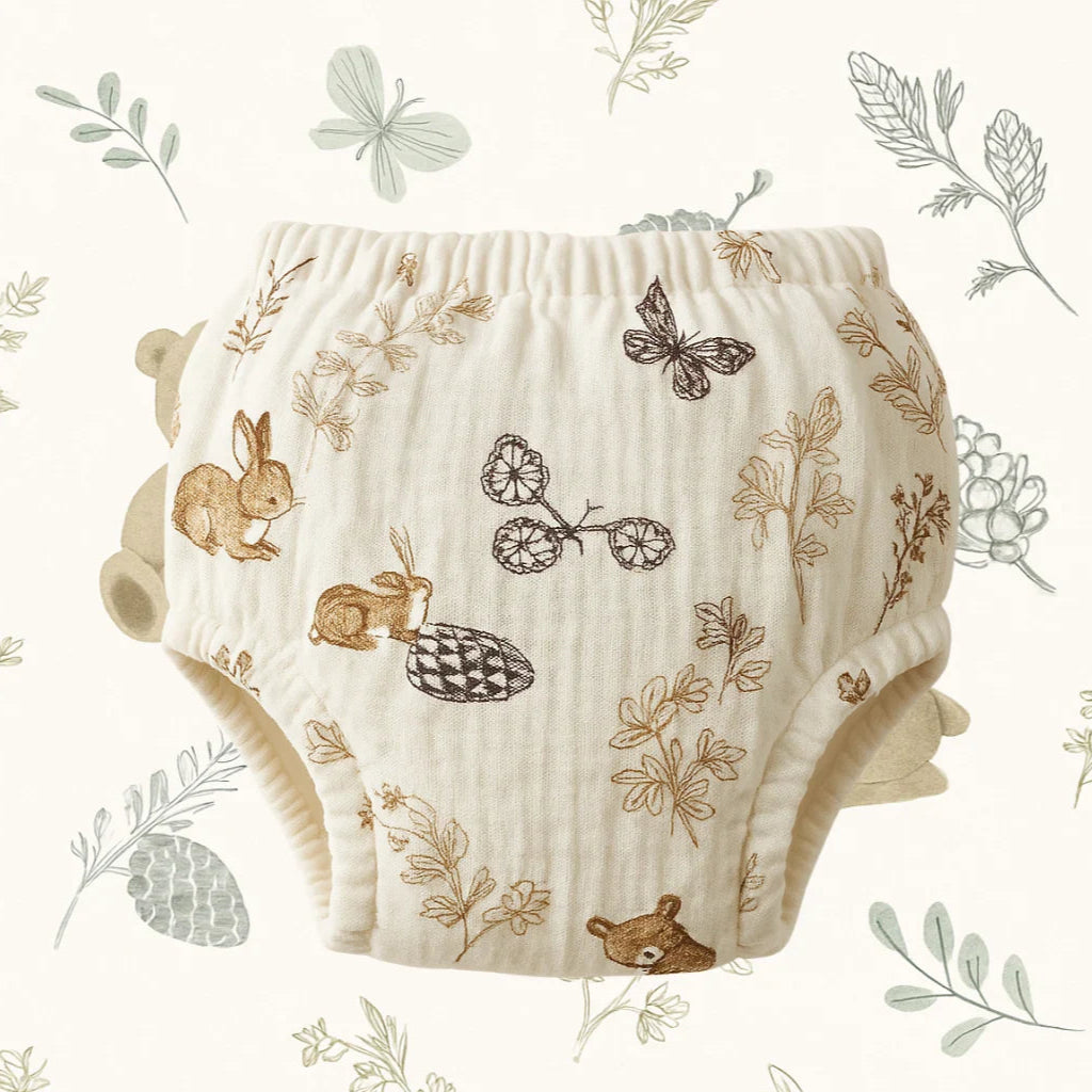 Culottes d'apprentissage de la propreté douces et réutilisables pour enfants