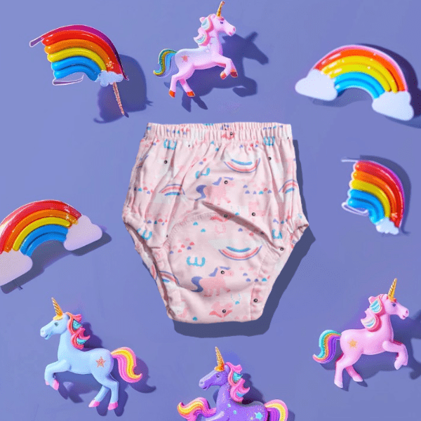 Culottes d'apprentissage de la propreté réutilisables pour garçons et filles