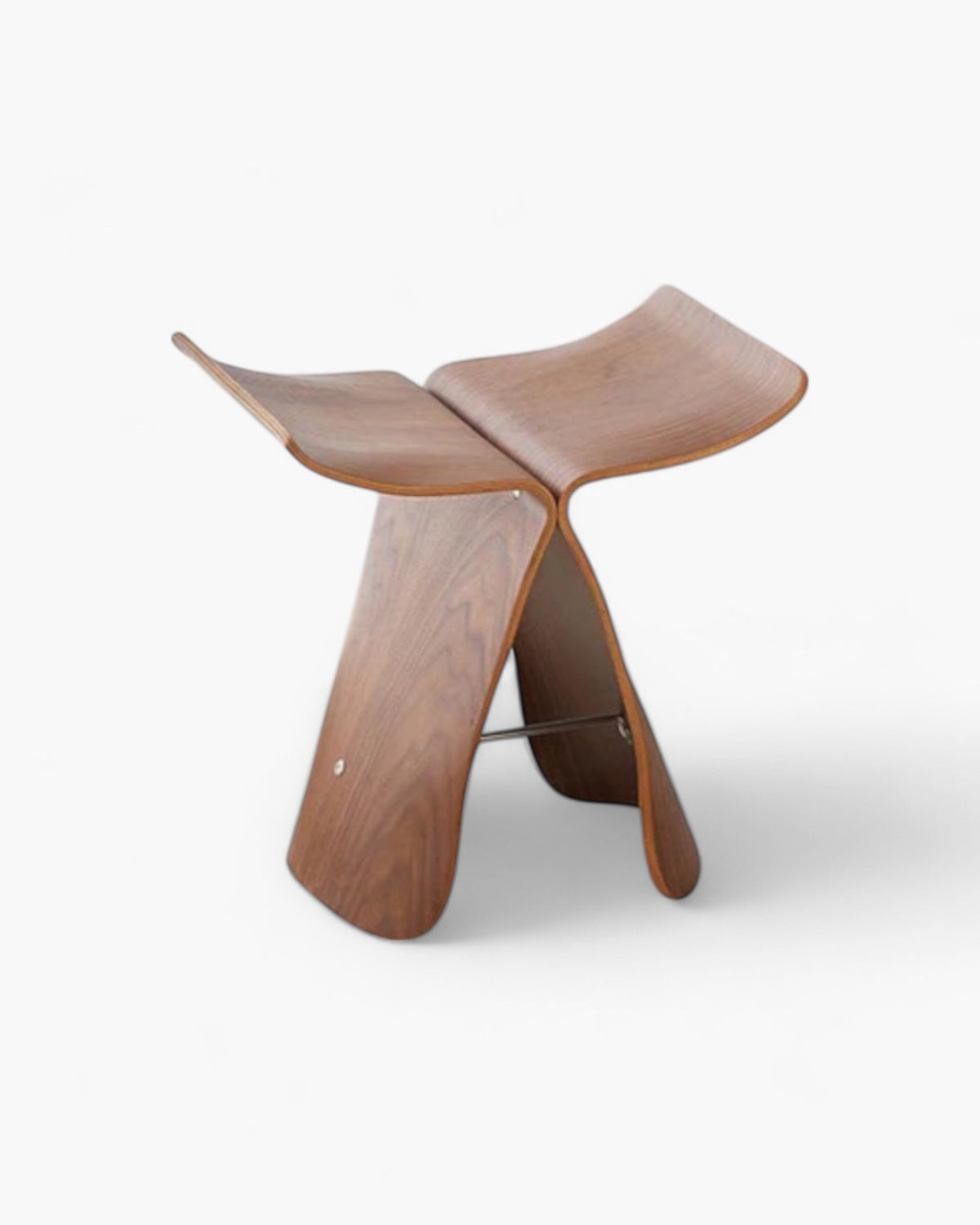 Table d'appoint rustique à motif floral