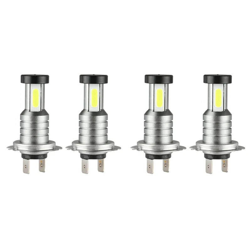 4x Bright H7 LED Car Headlight Bulbs - Halri