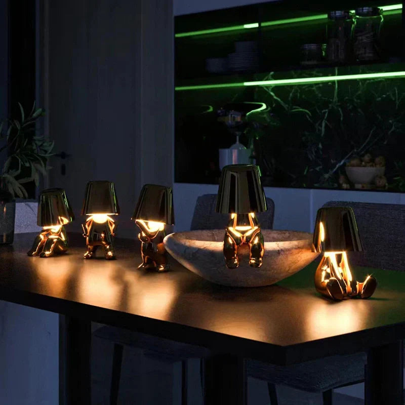 Dimmable Desk Lamp with USB Port and Color Changing Light