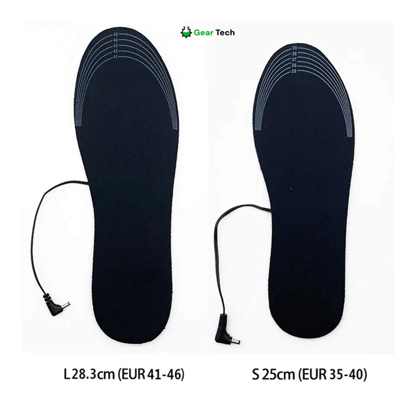 Warm Rechargeable Insoles with USB and Ventilated Style