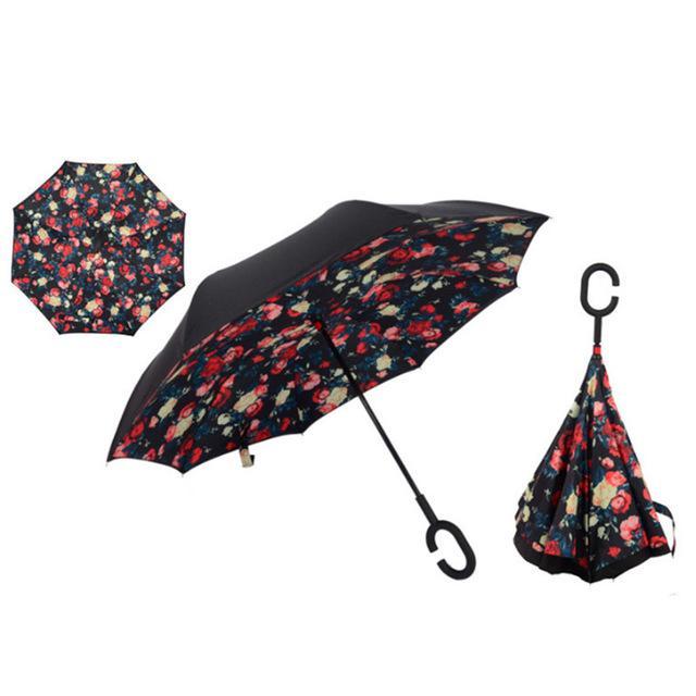 Parapluie étanche à ouverture et fermeture automatiques