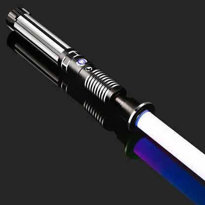 RGB Metal Lightsaber Toy with Sound, 14 Colors, USB Charge