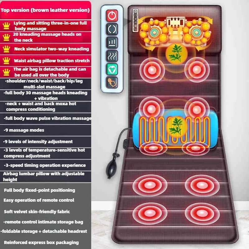 Relaxing Full Body Vibration Massage Bed