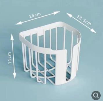 Space-Saving Bathroom Tissue Holder Box - Halri