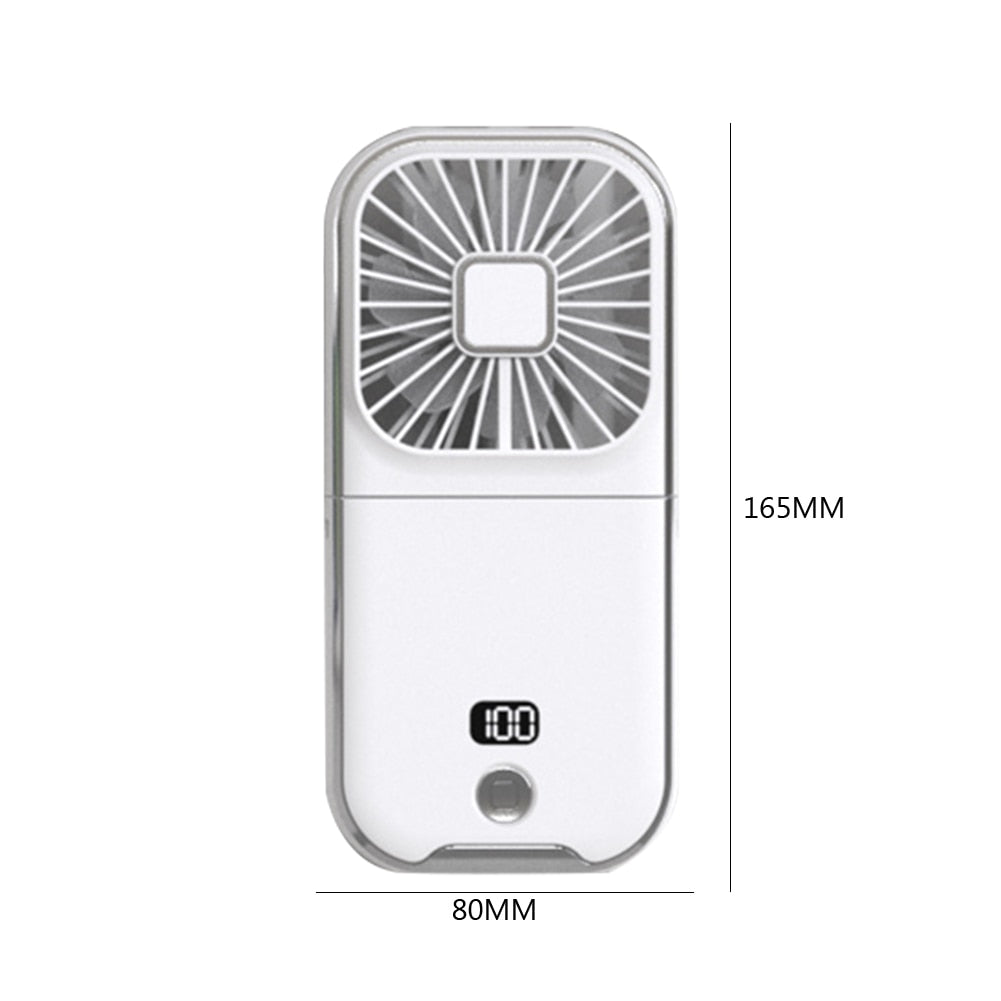 Compact Rechargeable Phone Cooling Stand Fan - Halri