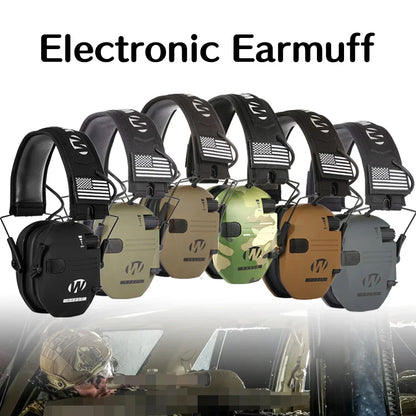 Pro Tactical Earmuffs with Noise Cancellation