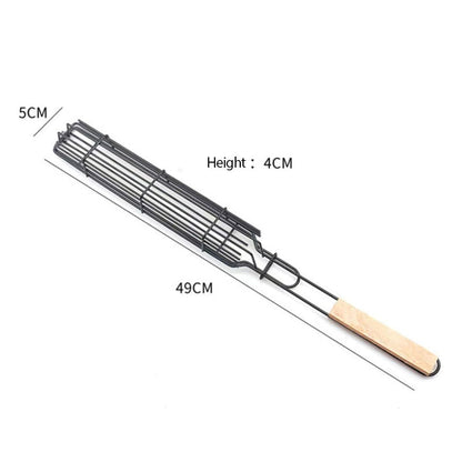 Outil de fabrication de brochettes en acier inoxydable Quick Kebab 