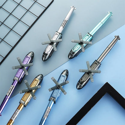 Stylo gel amusant en forme d'avion