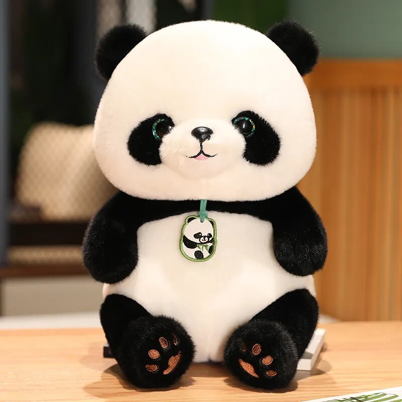 Adorable peluche panda