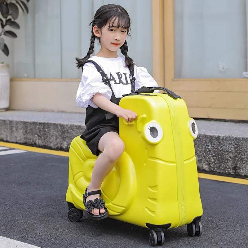 Chariot à bagages amusant pour enfants 