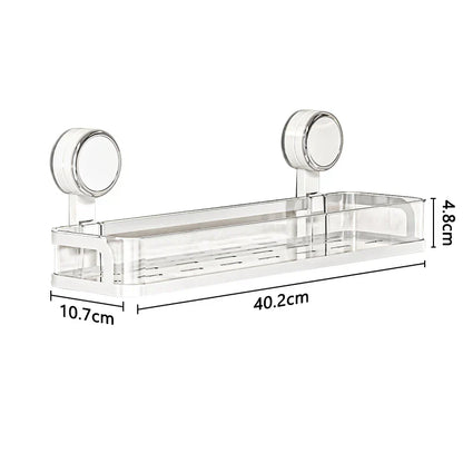 Étagère murale adhésive pour salle de bain et cuisine