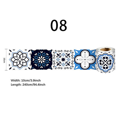 Ruban adhésif mural imperméable à décollement facile