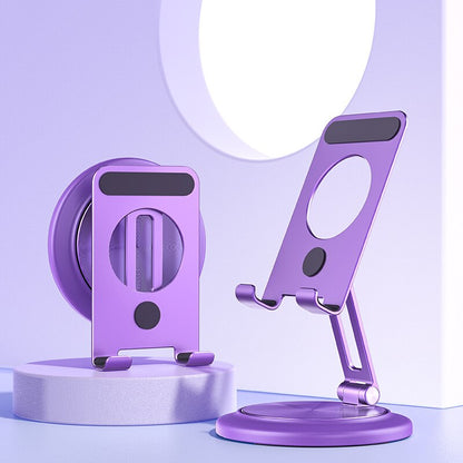 Support de téléphone en bois réglable avec rotation à 360°