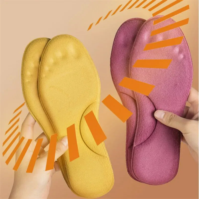 Warm Heated Insoles with Memory Foam for Men & Women - Halri