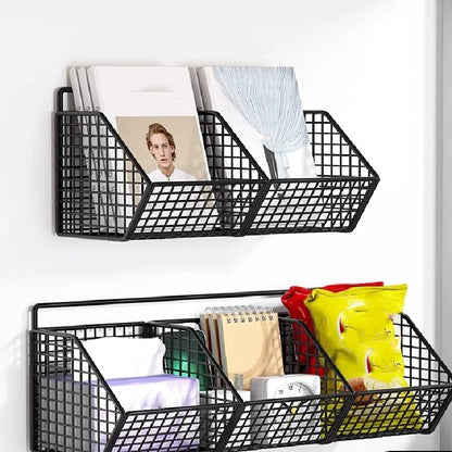 Étagère de rangement de cuisine à 3 niveaux, gain de place - Noire