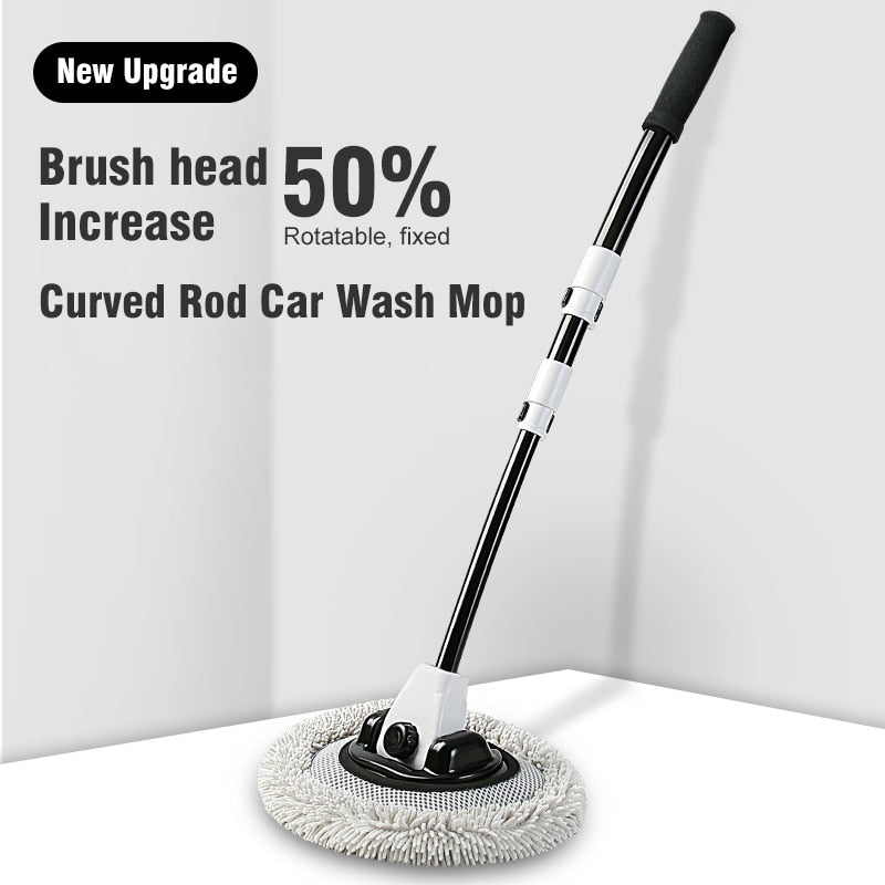 Extendable Car Wash Brush with Long Handle - Halri