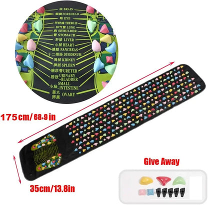 Tapis de massage des pieds Shiatsu complet avancé