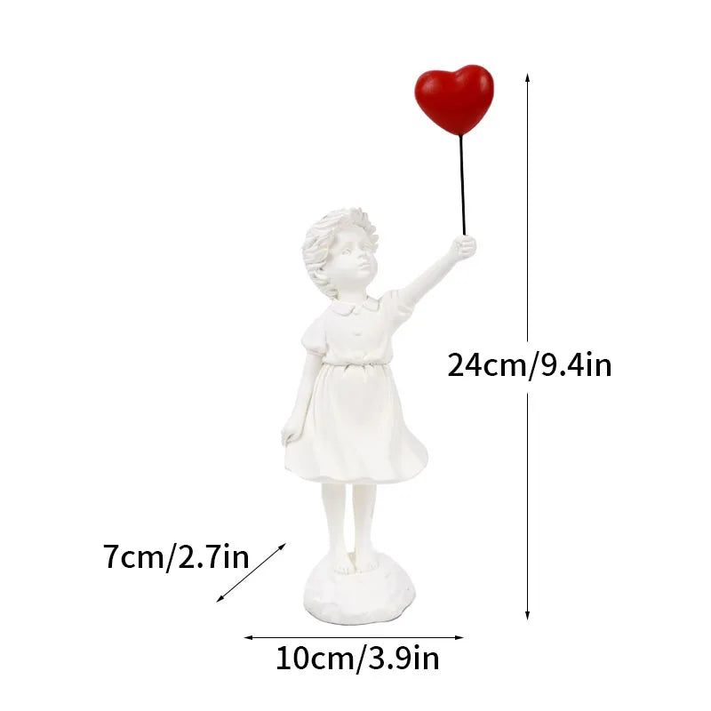 Ensemble de figurines d'art urbain de style Banksy