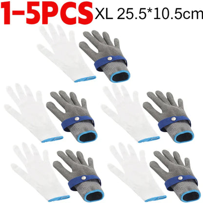 Gants de sécurité en maille d'acier durable