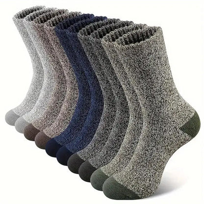 Chaussettes de randonnée thermiques en laine mérinos pour hommes et femmes