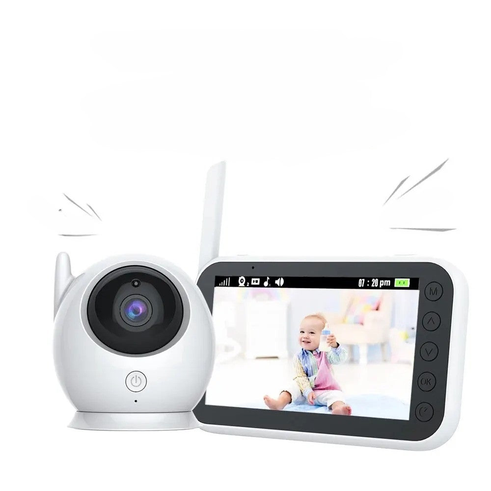 Baby Video Monitor with Night Vision and Lullaby Music - Halri