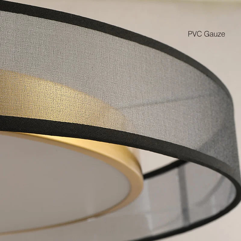 Contemporary Round LED Ceiling Light Dimmer - Halri