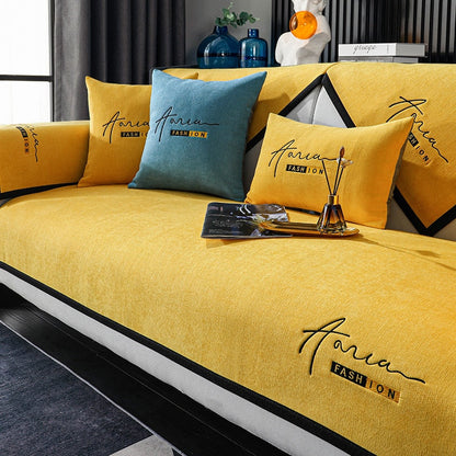 Halri | Protection imperméable pour canapé en similicuir