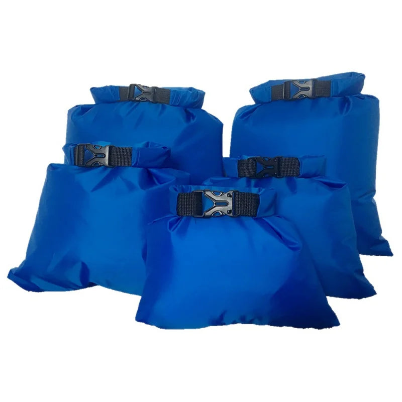 Ensemble de 5 sacs de plage étanches, 1,5-6 L