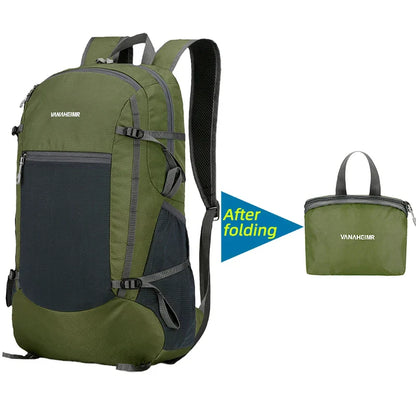 Sac à dos de voyage pliable et léger de 18 L