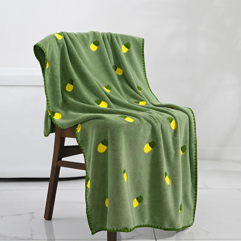 Serviette de bain absorbante