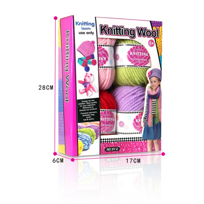 Machine à tricoter facile, ensemble de tricot circulaire à 22 aiguilles