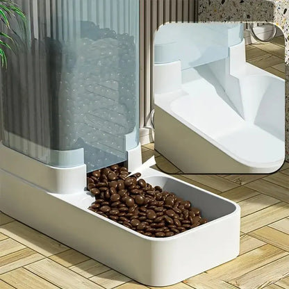 Distributeur automatique de nourriture et d'eau pour animaux