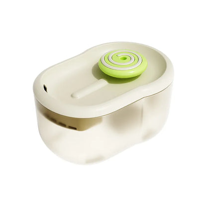 Fontaine à eau automatique silencieuse pour animaux de compagnie, grande taille