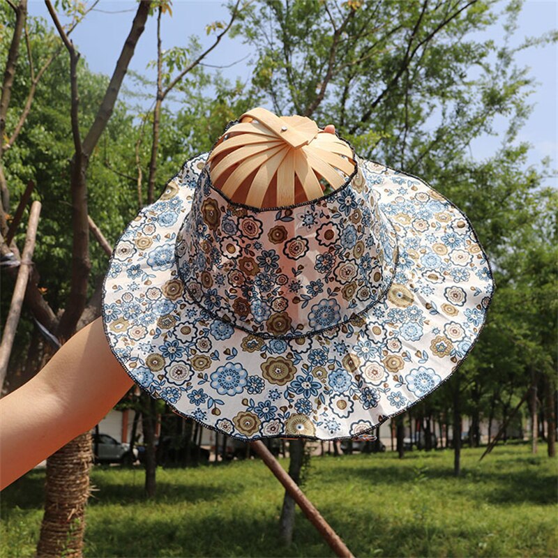 Natural Bamboo Adjustable Sun Hat - Halri