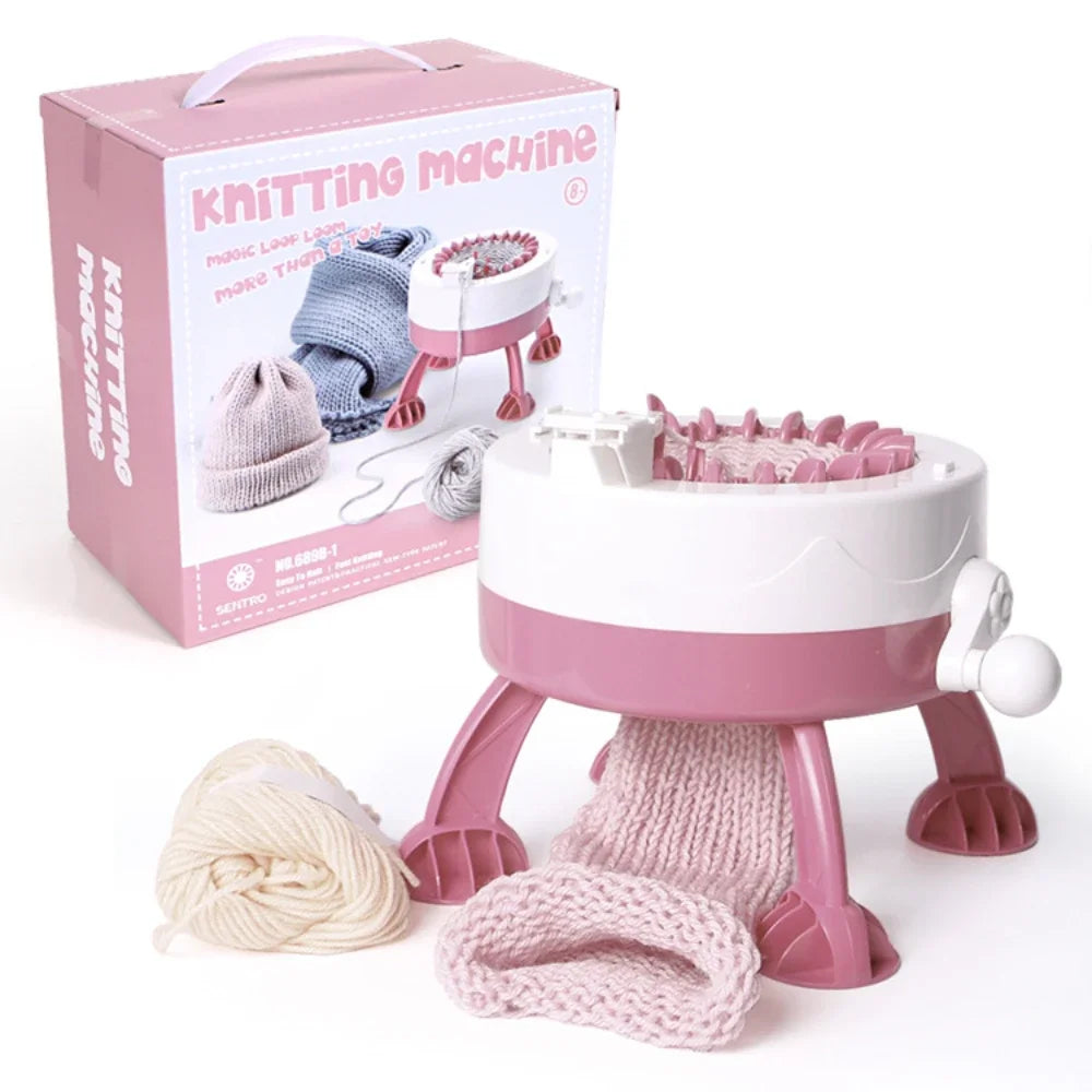 Machine à tricoter facile, ensemble de tricot circulaire à 22 aiguilles