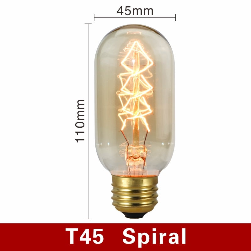 Ampoules Edison de style rétro