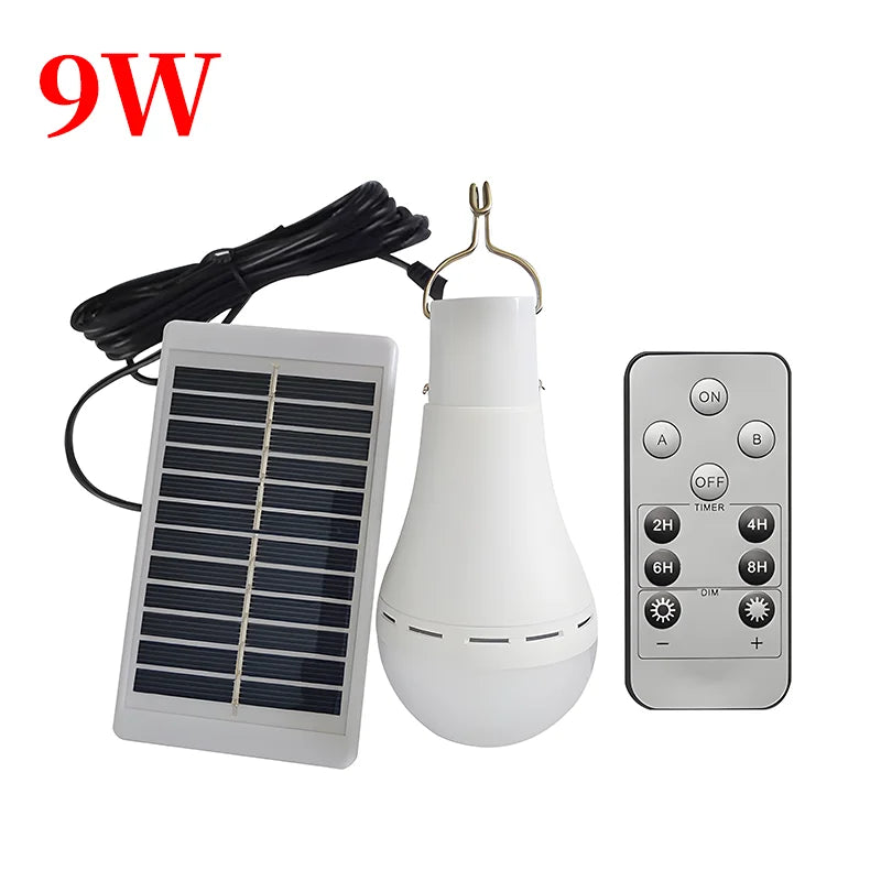Lampe de camping solaire rechargeable
