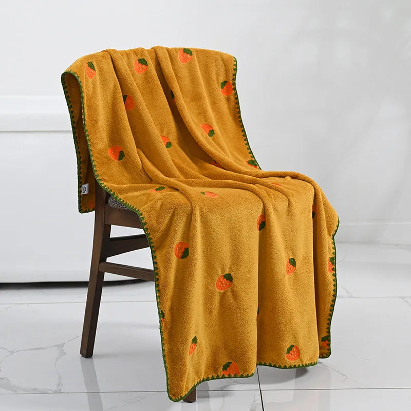 Serviette de bain absorbante