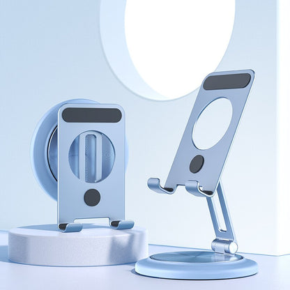 Support de téléphone en bois réglable avec rotation à 360°