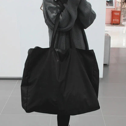 Sac week-end imperméable en nylon pour femmes