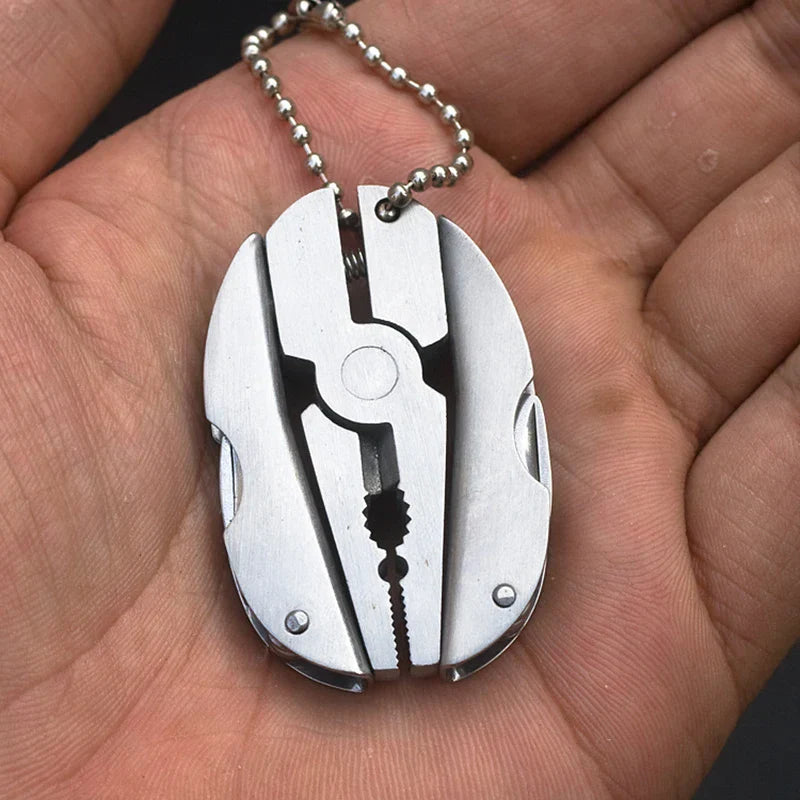 Portable Pocket Tool with Knife and Pliers - Halri