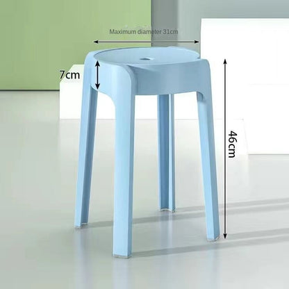 Tabourets de cuisine en bois peu encombrants