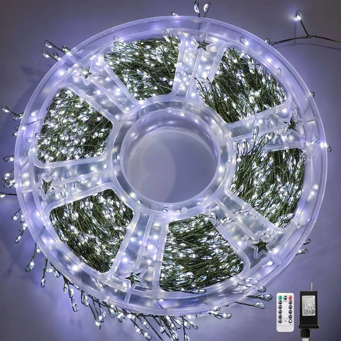 Guirlande lumineuse LED multicolore avec télécommande