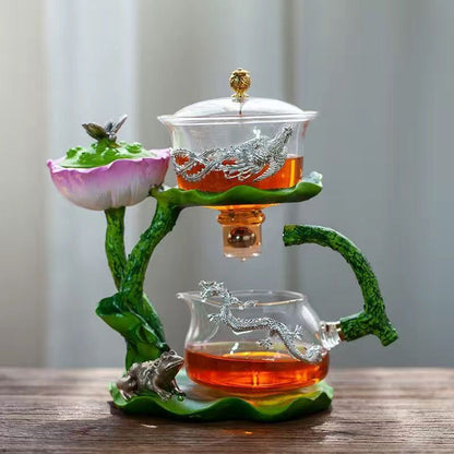 Théière à encens aromatique aux herbes