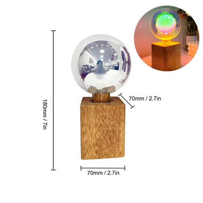 Lampe d'ambiance LED en forme de cœur romantique