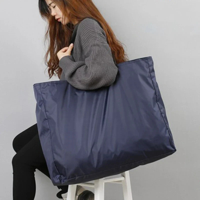 Sac week-end imperméable en nylon pour femmes
