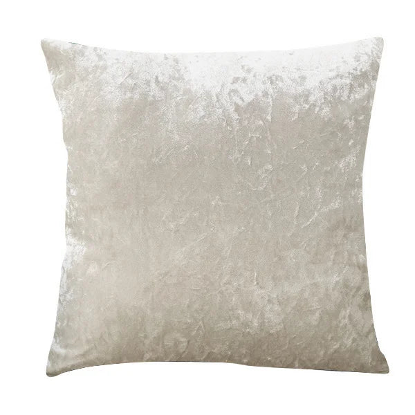 Coussin décoratif en velours peluche pour la maison et le salon
