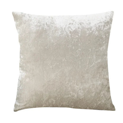 Coussin décoratif en velours peluche pour la maison et le salon